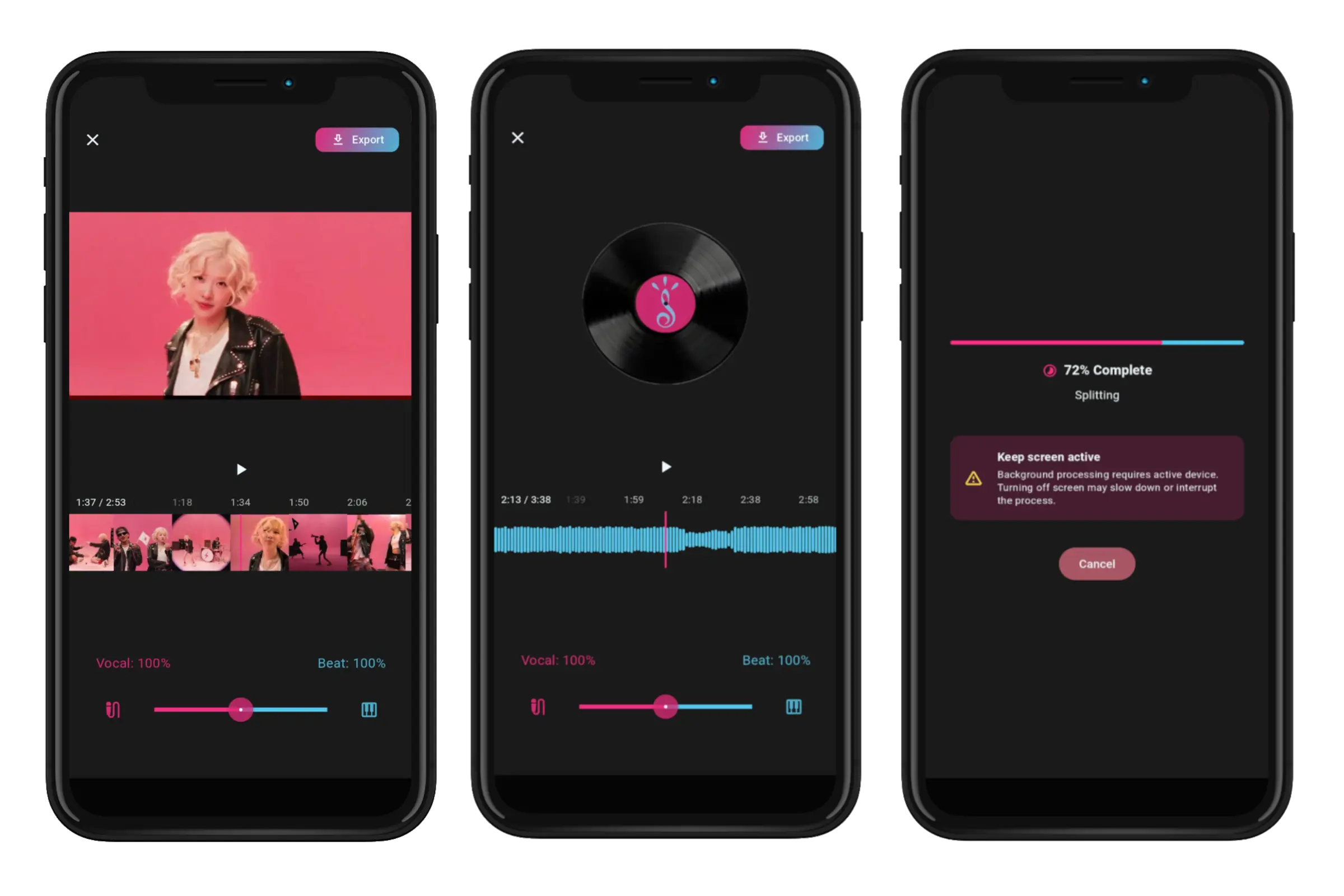 LocalSplit app interface